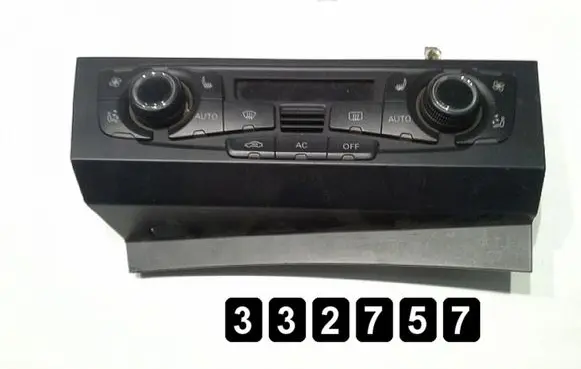 Audi A5 8T 8F Climate control unit 8t2820043h