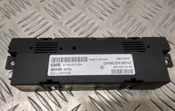 Mercedes-Benz S W220 Comfort/convenience module 2208300085 9140010254