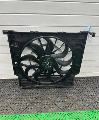 Electric radiator cooling fan