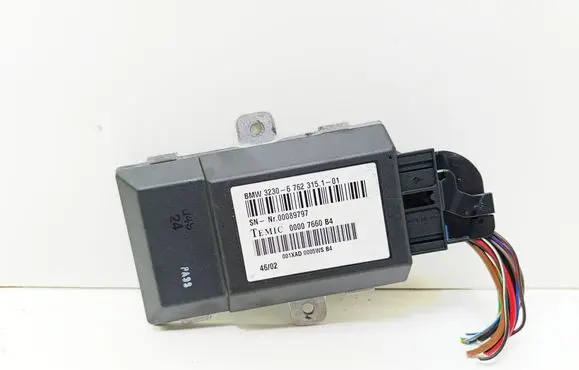 BMW 7 E65 E66 Steering rack control module 6762315