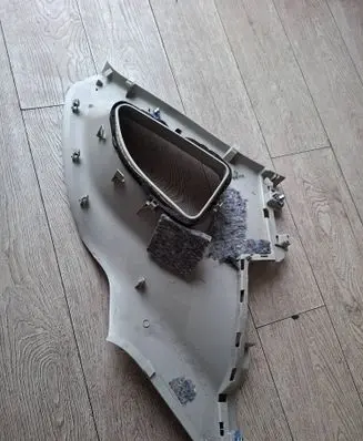 Renault Captur Rear seat side top trim 769343476R