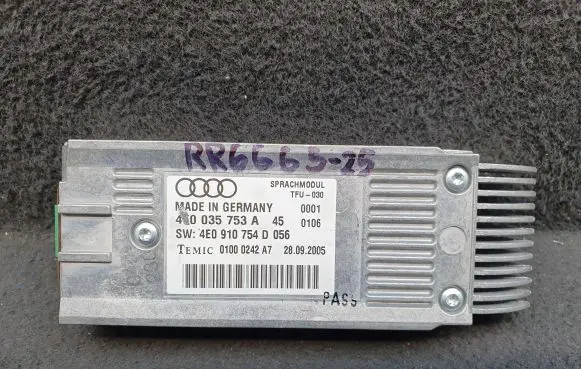 Voice control module