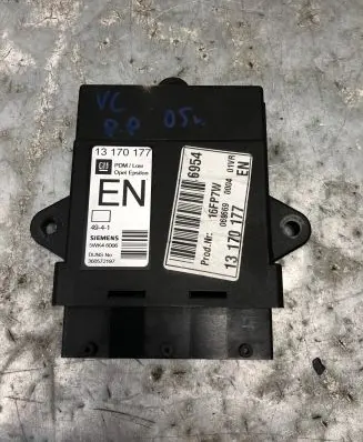 Opel Vectra C Door control unit/module 13170177
