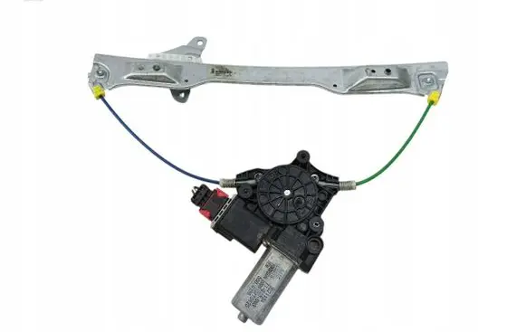 Opel Corsa E Front window lifting mechanism without motor 13447038LH
