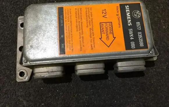 BMW 5 E34 Airbag control unit/module 65778353598 5wk4060