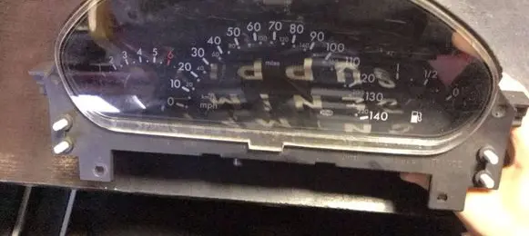 Mercedes-Benz A W168 Speedometer (instrument cluster) A1685407911