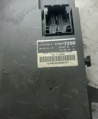 Renault Espace IV Comfort/convenience module 8200029725D 12212169E