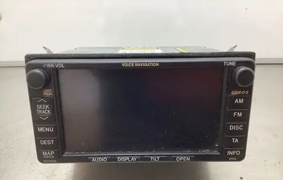Toyota Corolla Verso AR10 Radio/CD/DVD/GPS head unit 8612064010 B40303366 861360W140