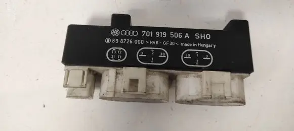 Audi A3 S3 A3 Sportback 8P Coolant fan relay 701919506A 898726000