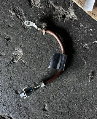 Mercedes-Benz E W212 Negative earth cable (battery) A2124406207