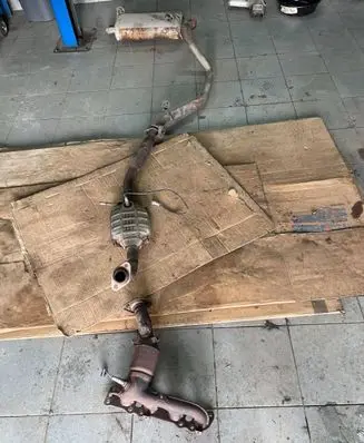 Suzuki Jimny Exhaust gas pipe 