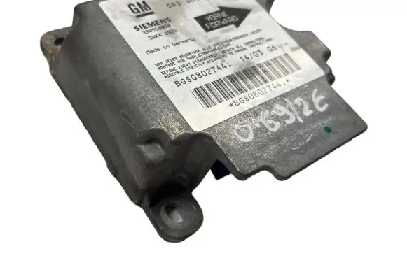 Opel Zafira A Airbag control unit/module 09229303 BGS0802744 5WK42926