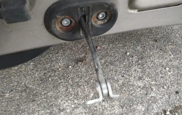 Fiat Stilo Front door check strap stopper 