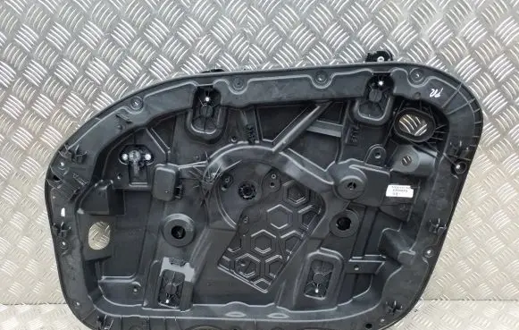 Front window lifting mechanism without motor