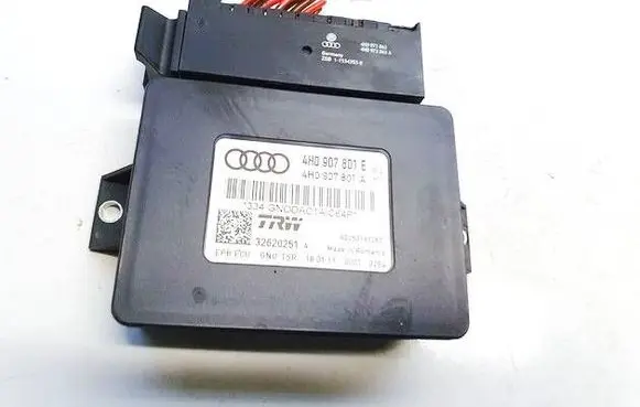 Audi A7 S7 4G Brake system control unit/module 4h0907801e