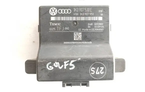 Volkswagen Golf V Gateway control module 1K0907530E 1K0907951