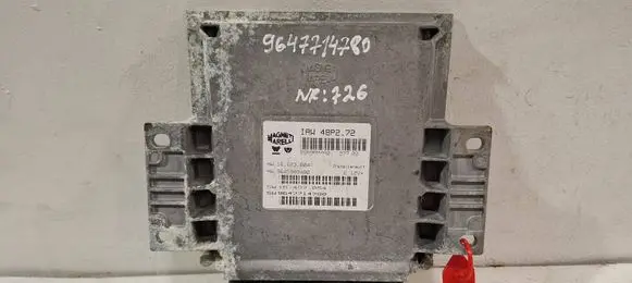 Peugeot 206 Engine control unit/module IAW48P2.72 9647714780
