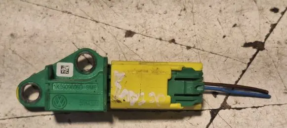 Airbag deployment crash/impact sensor