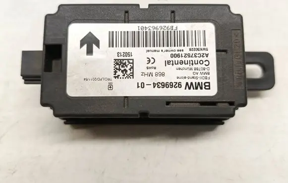 BMW 3 F30 F35 F31 Alarm control unit/module A2C37521900 9269634 5WK50228