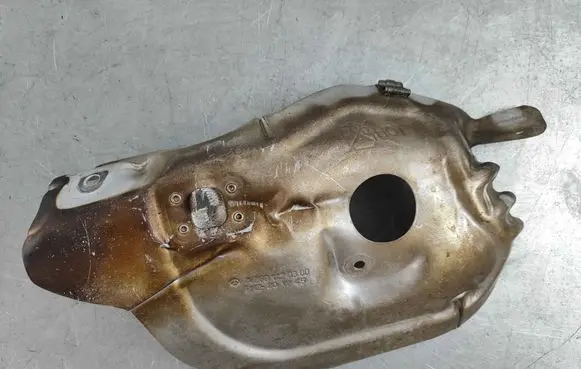 Heat shield in engine bay