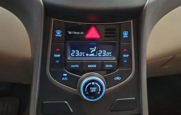 Hyundai Elantra Climate control/heater control trim 97250-3XFG0GU IMPRK1483189