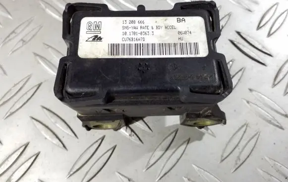ESP acceleration yaw rate sensor