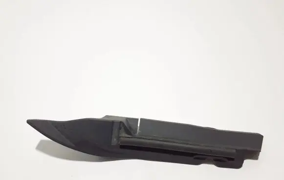 Engine bonnet/hood lock trim molding