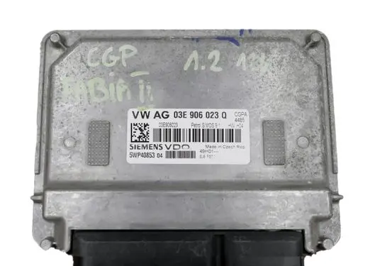 Skoda Fabia Mk2 (5J) Engine control unit/module 03E906023Q 5WP4085304