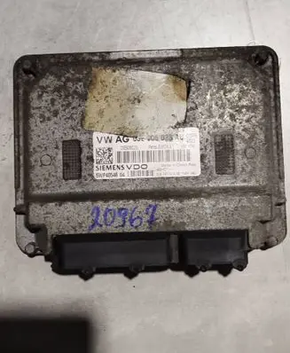 Skoda Fabia Mk2 (5J) Engine control unit/module 03e906023al