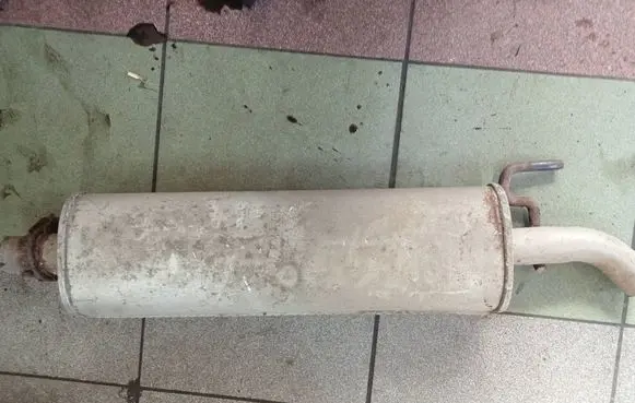 Opel Vectra C Middle muffler/silencer 000