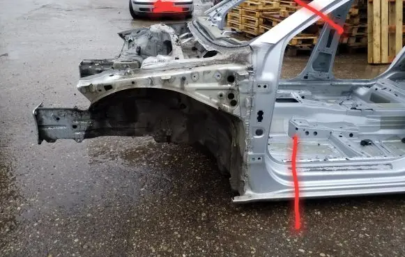 Front quarter panel
