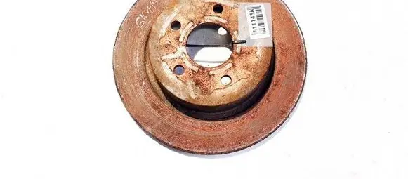 Ford Grand C-MAX Rear brake disc NEVENTILIUOJAMAS