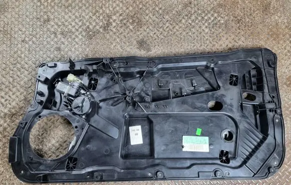 Front door window regulator with motor