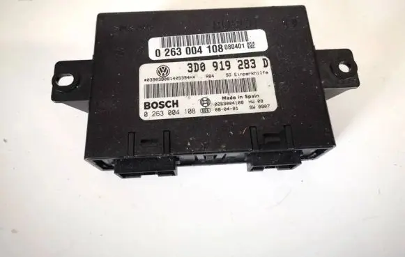 Volkswagen Phaeton Parking PDC control unit/module 3d0919283d 0263004108
