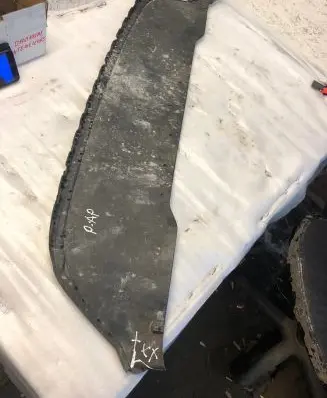 Volkswagen PASSAT B8 Front bumper lip 3g0805903e