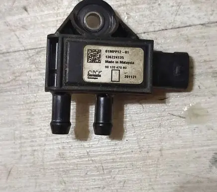 Opel Corsa F Exhaust gas pressure sensor 81MPP1201 9812047080 136224135