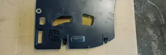 Dashboard lower bottom trim panel