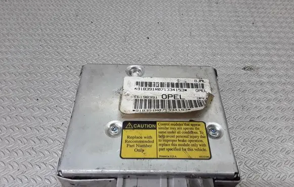 Opel Sintra ABS control unit/module 16198391