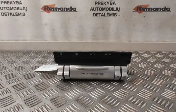 Porsche Cayenne (9PA) Climate control unit 7L5907040AF 5HB00850511