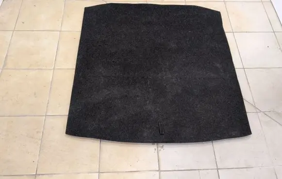 Skoda Octavia Mk4 Trunk/boot mat liner 5E7863464A
