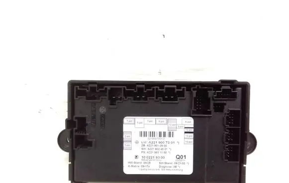 Mercedes-Benz S W221 Door control unit/module A2219007301 A2219010900 A2219024501