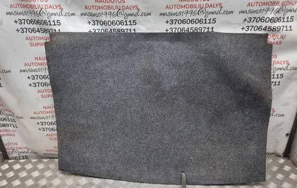 Volkswagen Golf Plus Trunk/boot mat liner 5M0863463A
