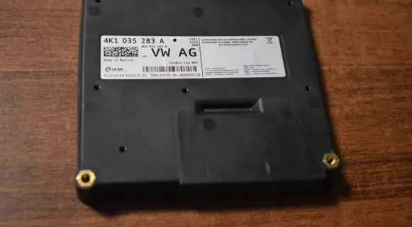 Porsche Cayenne (9Y0 9Y3) Trunk lid opening control unit 4K1035283A55