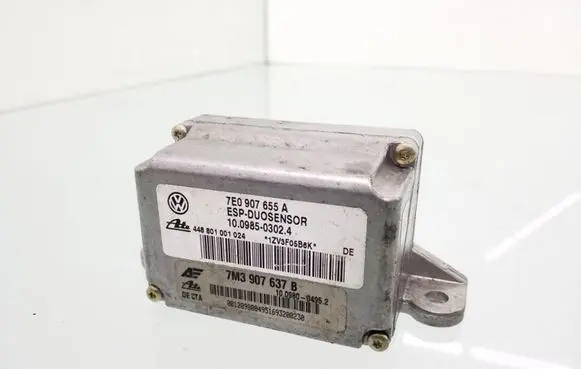 Volkswagen Transporter - Caravelle T5 ESP acceleration yaw rate sensor 7E0907655A 7M3907637B 448801001024