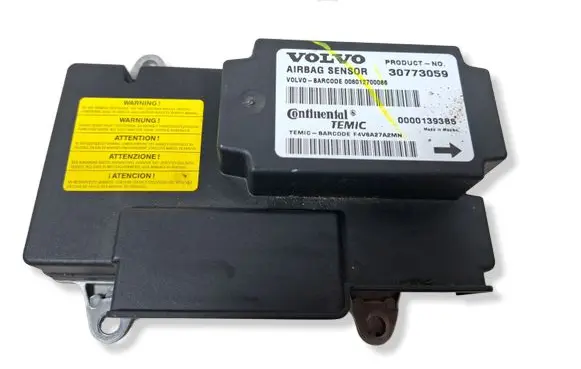 Volvo S40 Airbag control unit/module 30773059 00001393B5 006012700086