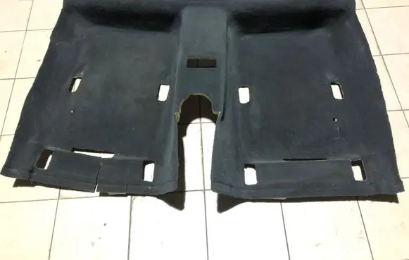 Mercedes-Benz C W204 Rear floor carpet liner A2046800441