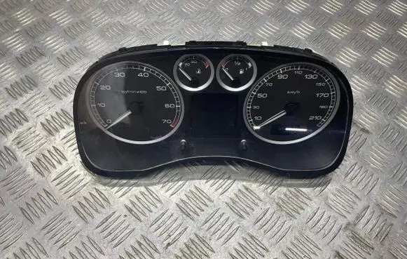 Peugeot 307 Speedometer (instrument cluster) P9647538280 216747755 55116350