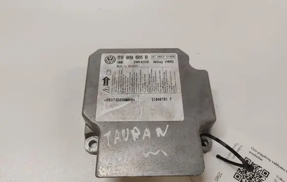 Volkswagen Touran I Airbag control unit/module 1T0909605B 5WK43518