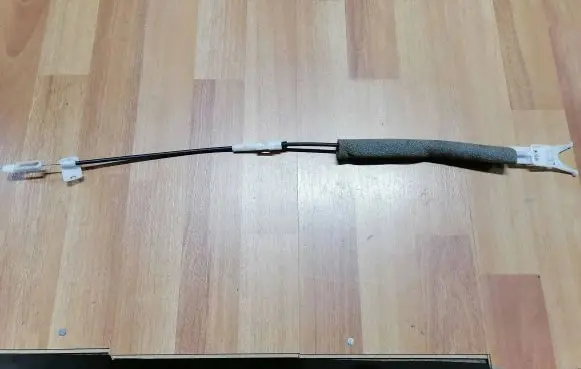 Volkswagen Touareg I Loading door cable line 7L6827531B