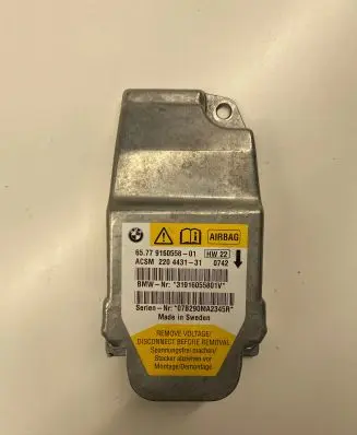 BMW 5 E60 E61 Airbag control unit/module 31916055801V 9160558 220443131